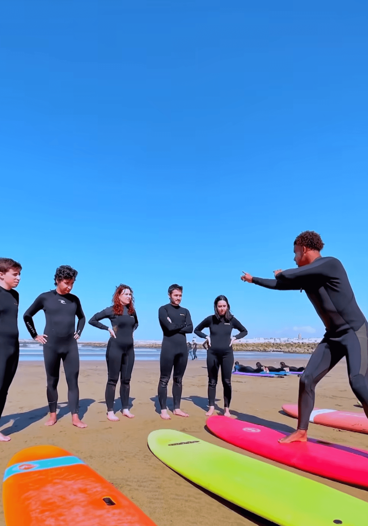 Surf cours avec coach